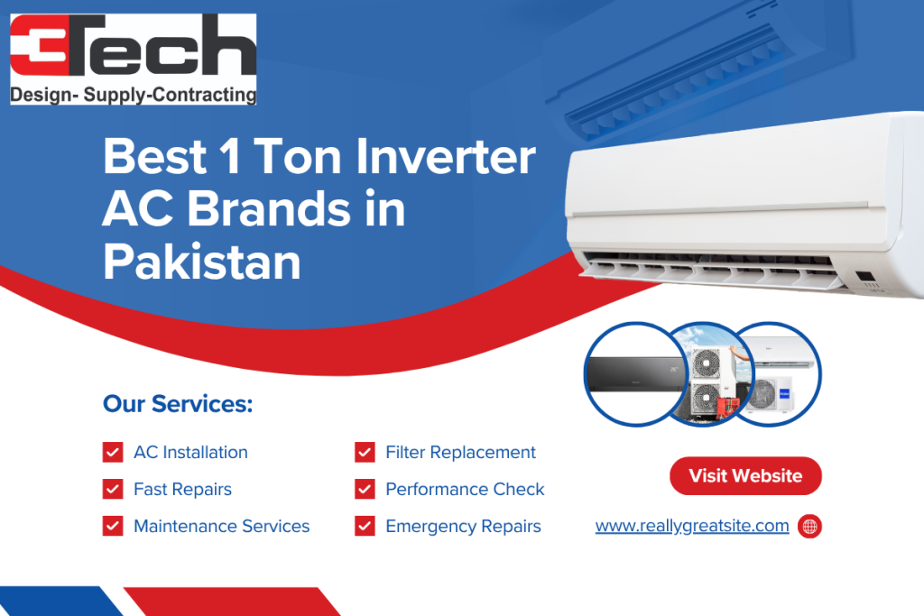 best 1 Ton Inverter AC models in pakistan
