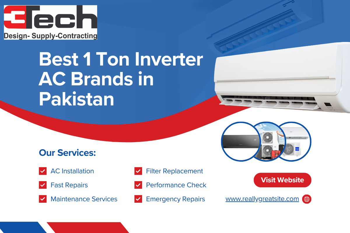 Best 1 Ton Inverter AC Brands in Pakistan